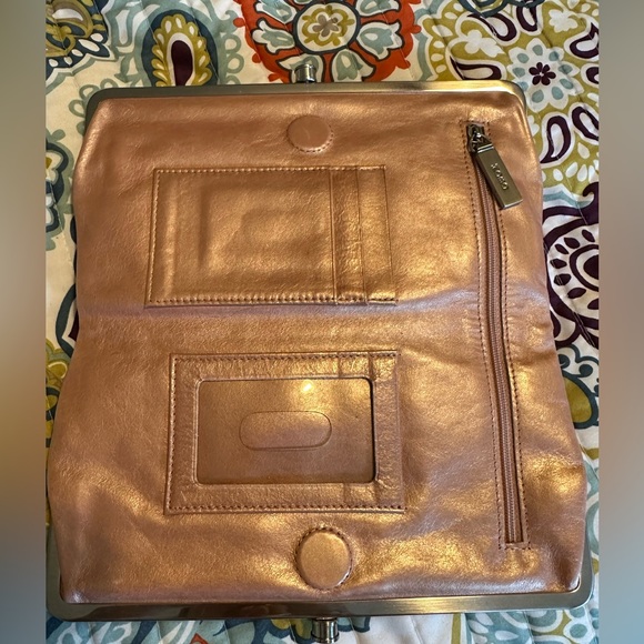 Hobo Pink Leather Wallet Clutch - Picture 11 of 12